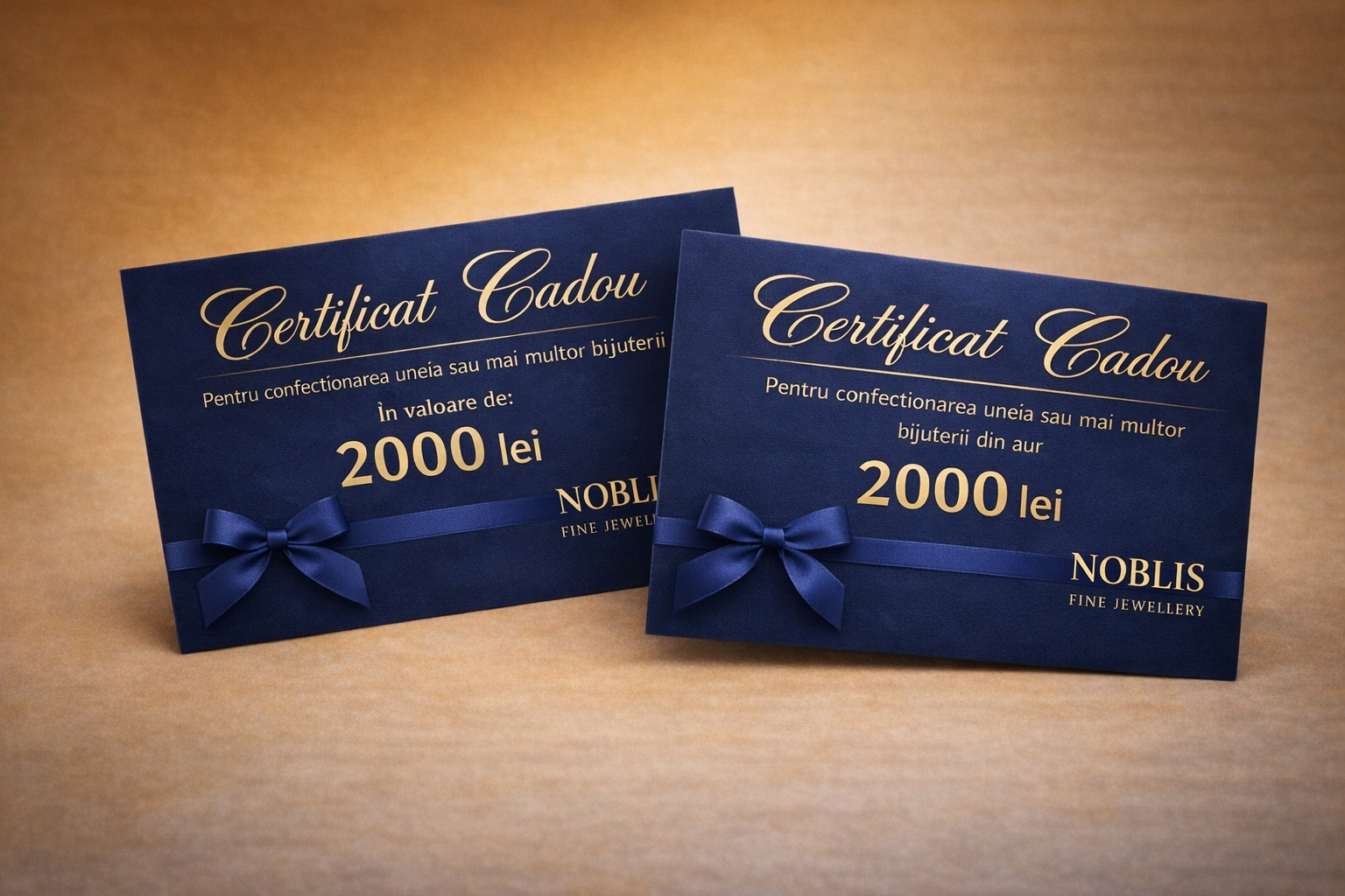 Certificat cadou NOBLIS