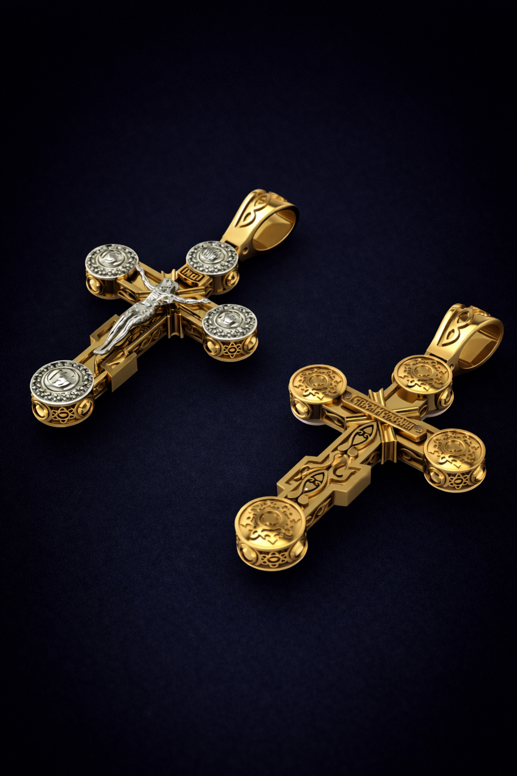 NOBLIS — Cross 41. Bijuterie lucrată manual în Chișinău, finisaj premium, livrare în toată Moldova.