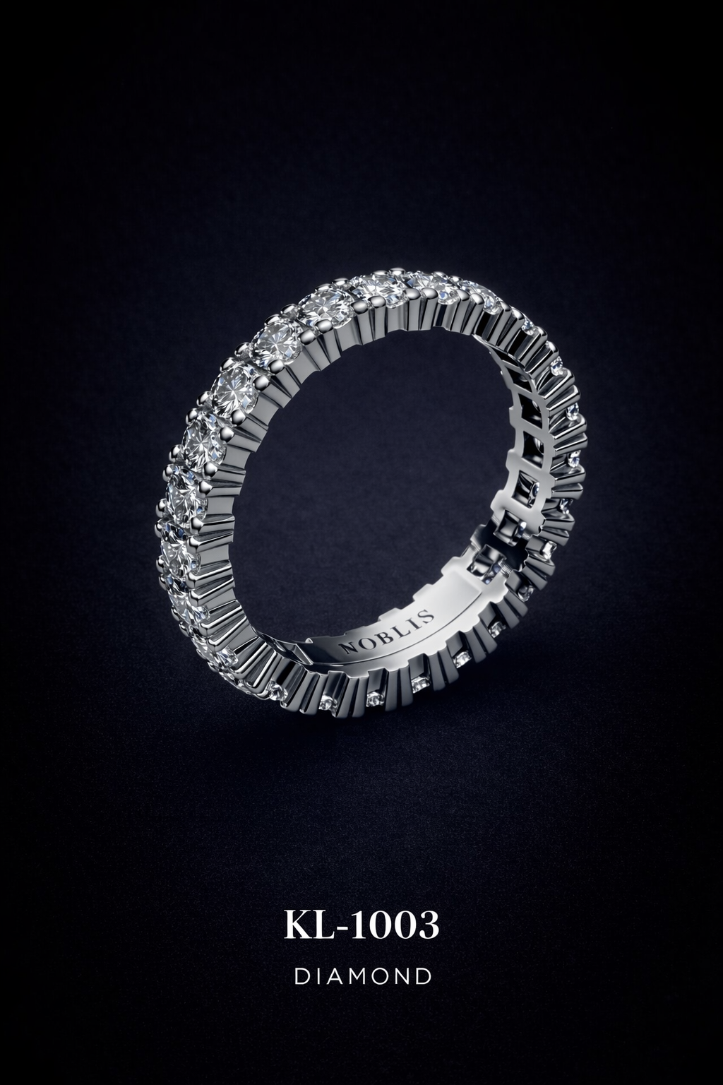 NOBLIS — Eternity Ring 31. Bijuterie lucrată manual în Chișinău, finisaj premium, livrare în toată Moldova.