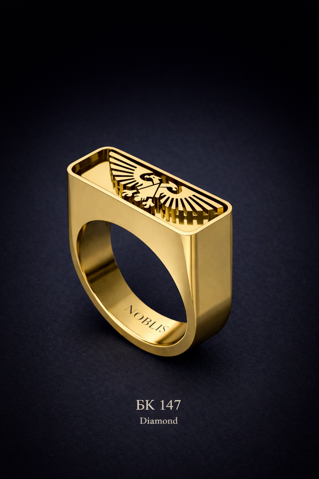 NOBLIS — Men Ring 30. Bijuterie lucrată manual în Chișinău, finisaj premium, livrare în toată Moldova.