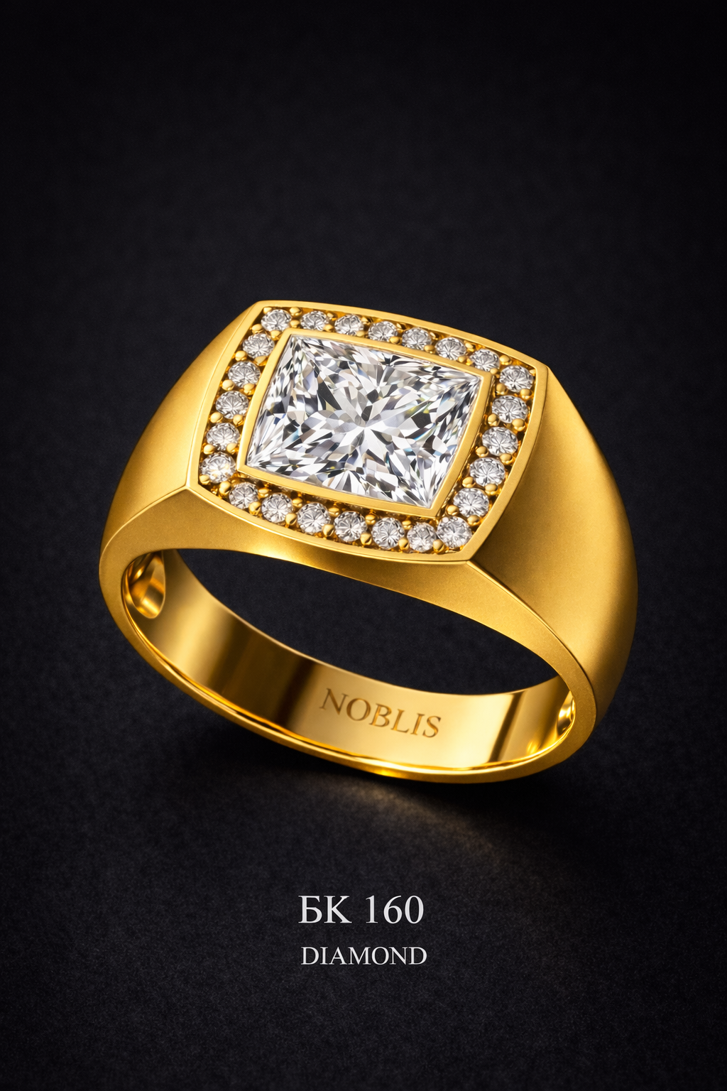 NOBLIS — Men Ring 37. Bijuterie lucrată manual în Chișinău, finisaj premium, livrare în toată Moldova.