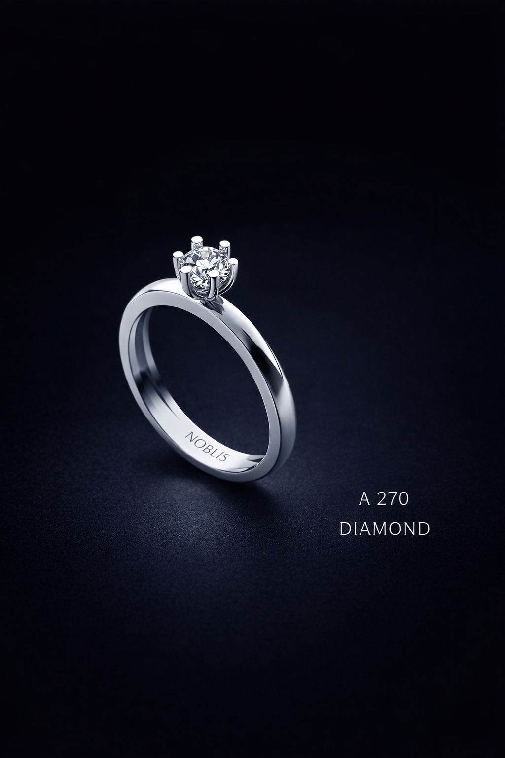 NOBLIS — Engagement Ring 23. Bijuterie lucrată manual în Chișinău, finisaj premium, livrare în toată Moldova.