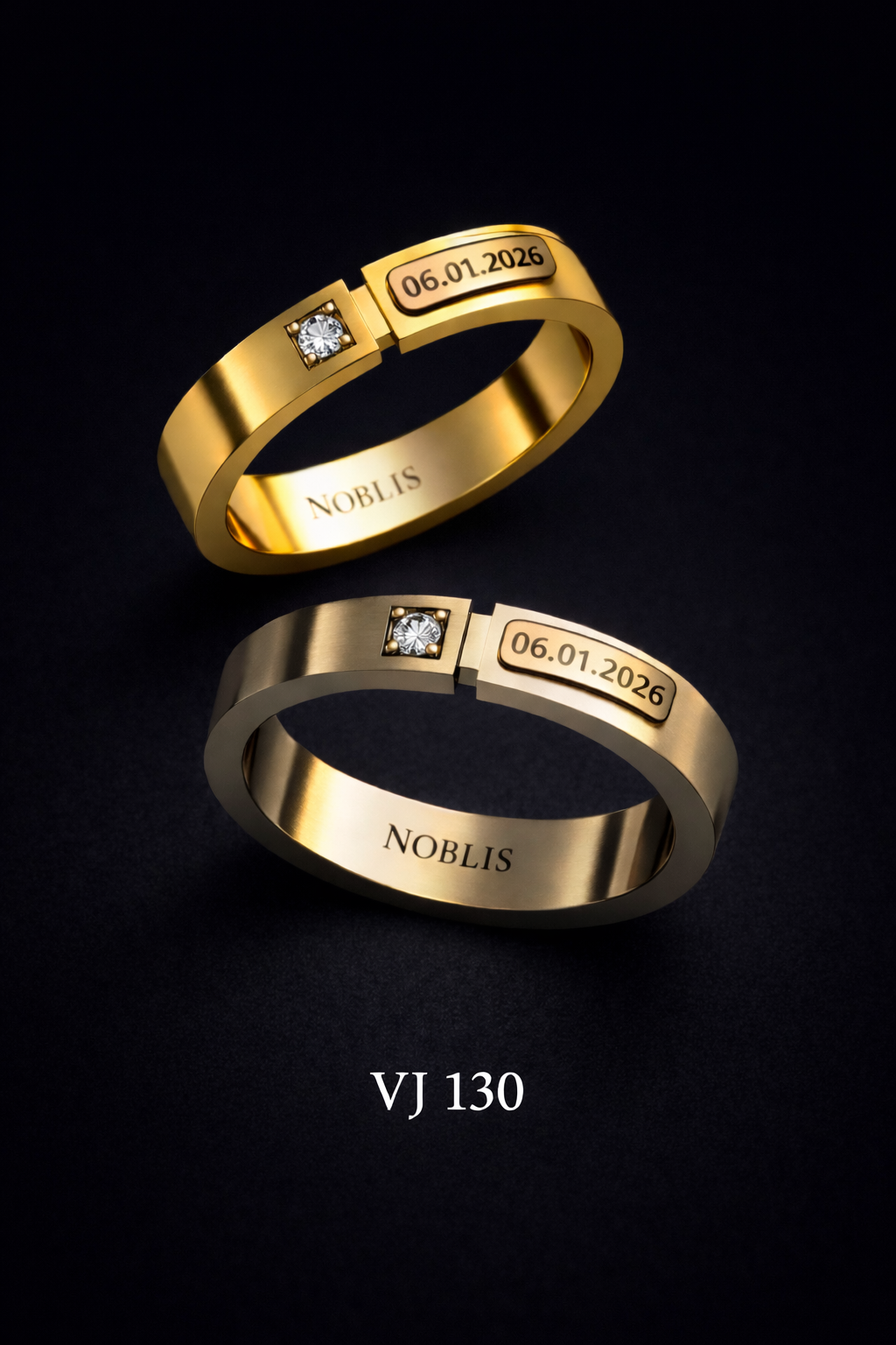 NOBLIS — Wedding Ring 35. Bijuterie lucrată manual în Chișinău, finisaj premium, livrare în toată Moldova.